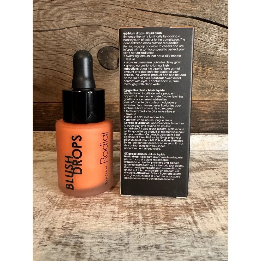 Rodial Blush Drops Liquid Blush Apricot Sorbet 15 mL —‎ New in Box - MSRP = $35